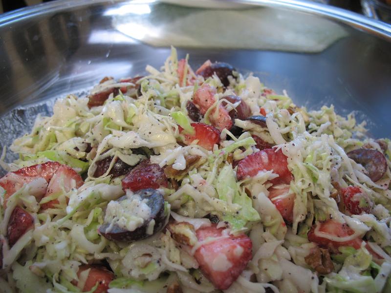 Stop and Smell the Chocolates Tasty Tuesday Slaw With Poppy Seed