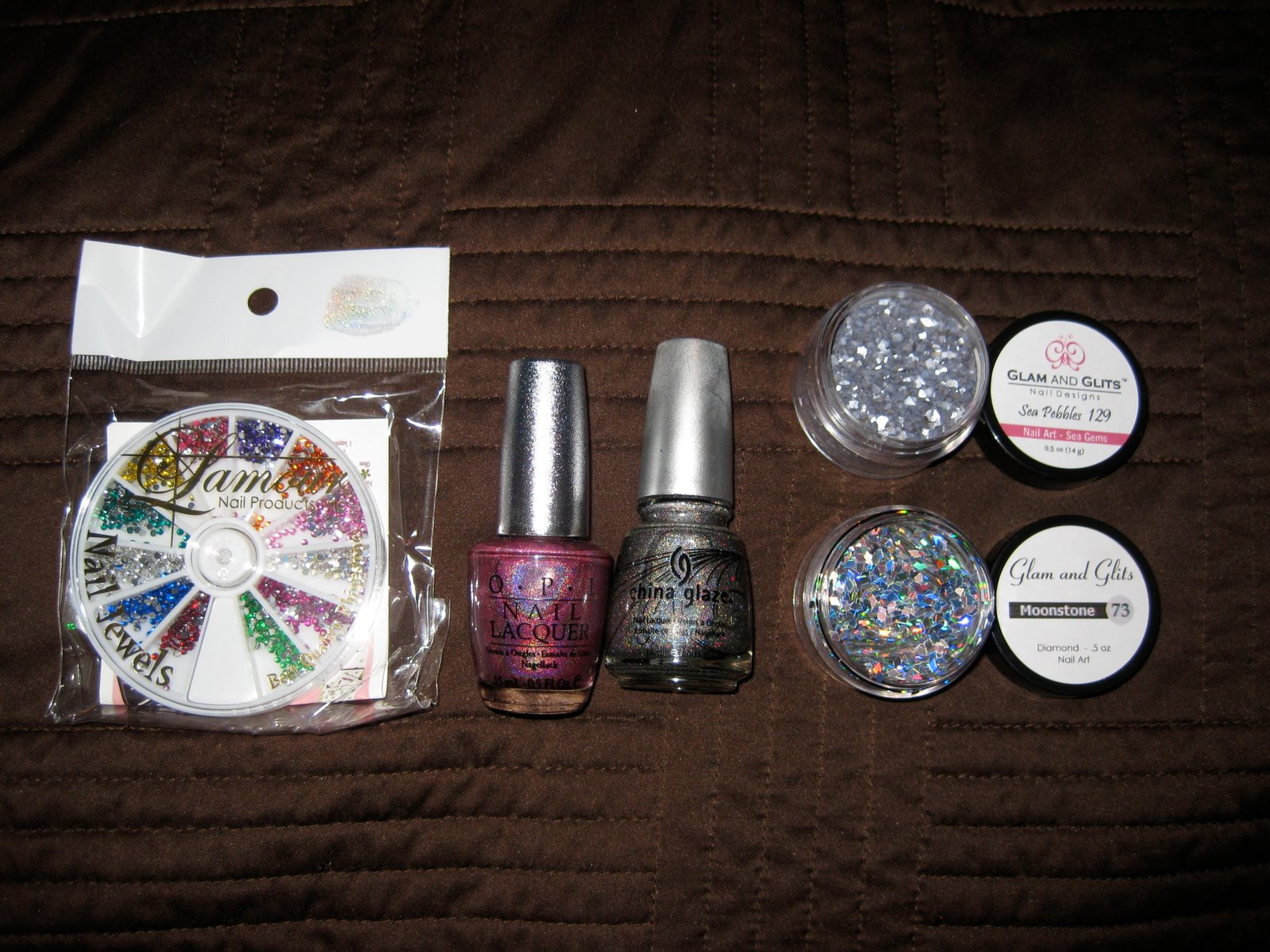 Here are some items I purchased at Nationwide Nail Supply