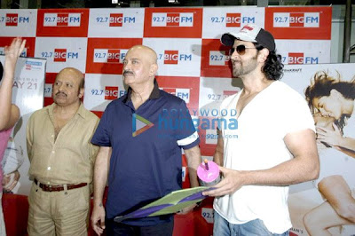 Hrithik Roshan promotes Kites at 92.7 BIG FM image
