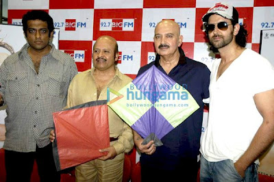 Hrithik Roshan promotes Kites at 92.7 BIG FM image
