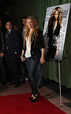 hollywood celebrity, shakira