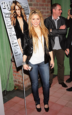 hollywood celebrity, shakira