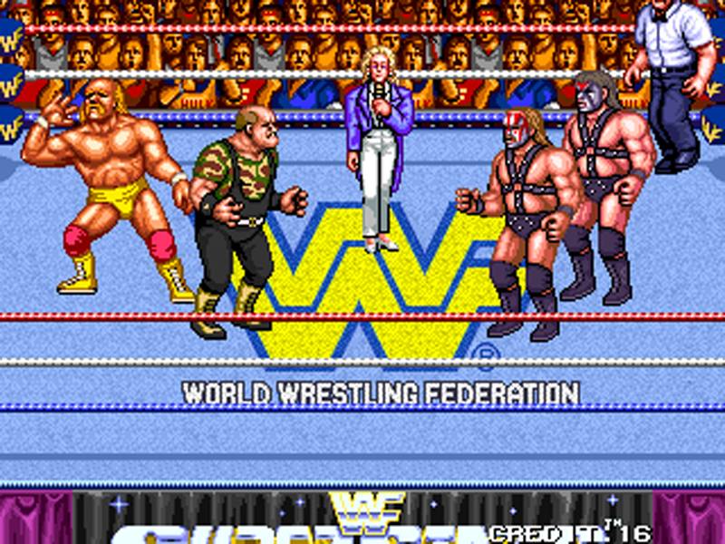 wwf arcade