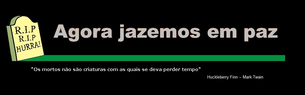 Agora jazemos em paz