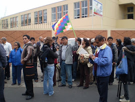 CONFERENCIA Y PLANTON EN RESPALDO A PIZANGO