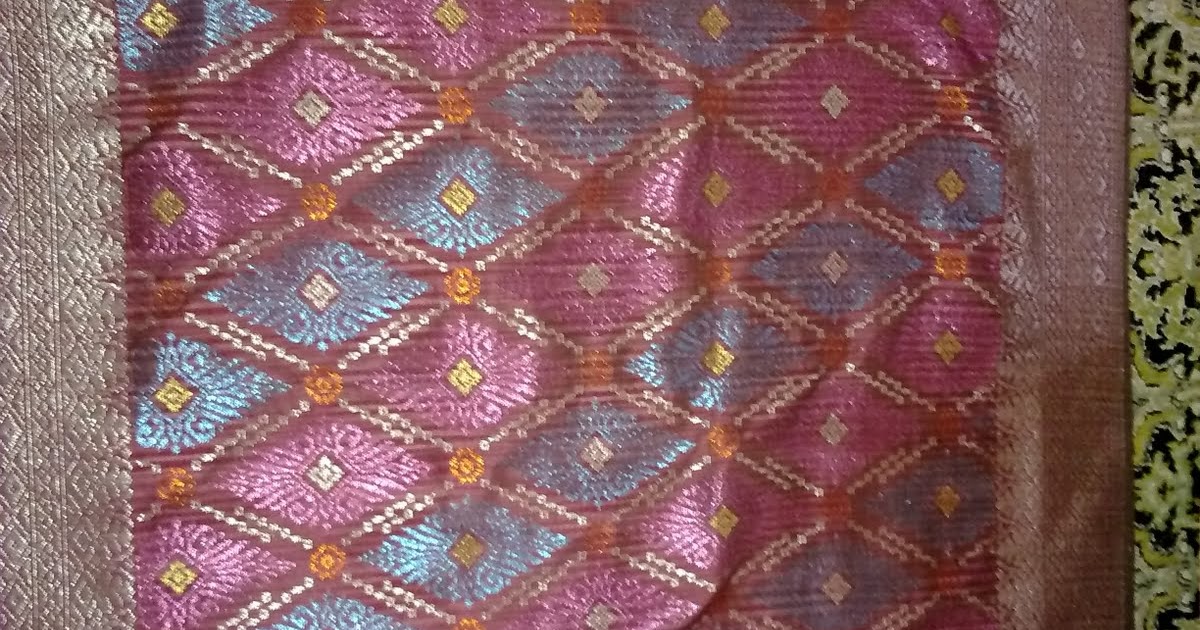 Batik Sutera Cara Pembuatan Songket Asli AMWA ORI