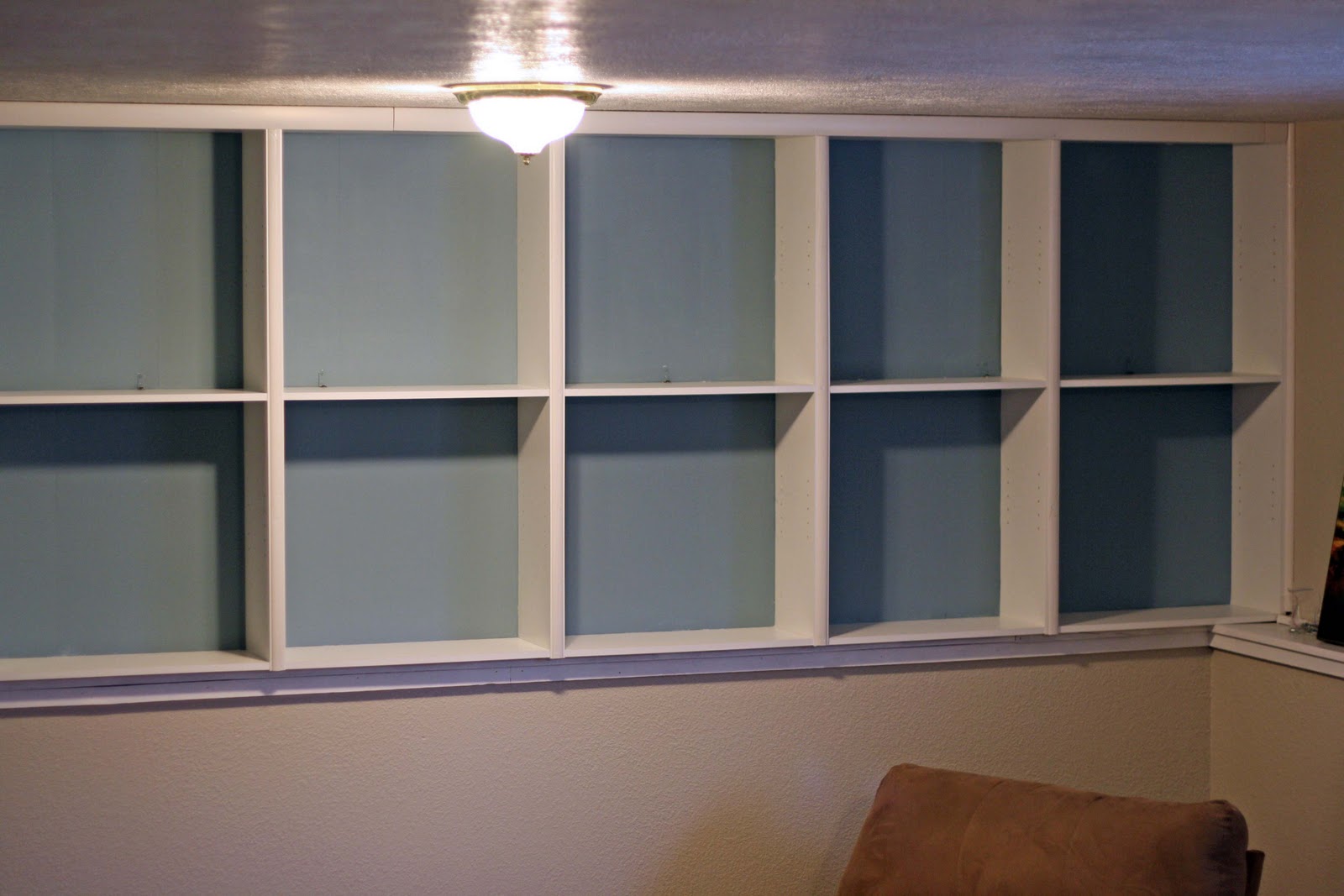 Painted Shelves