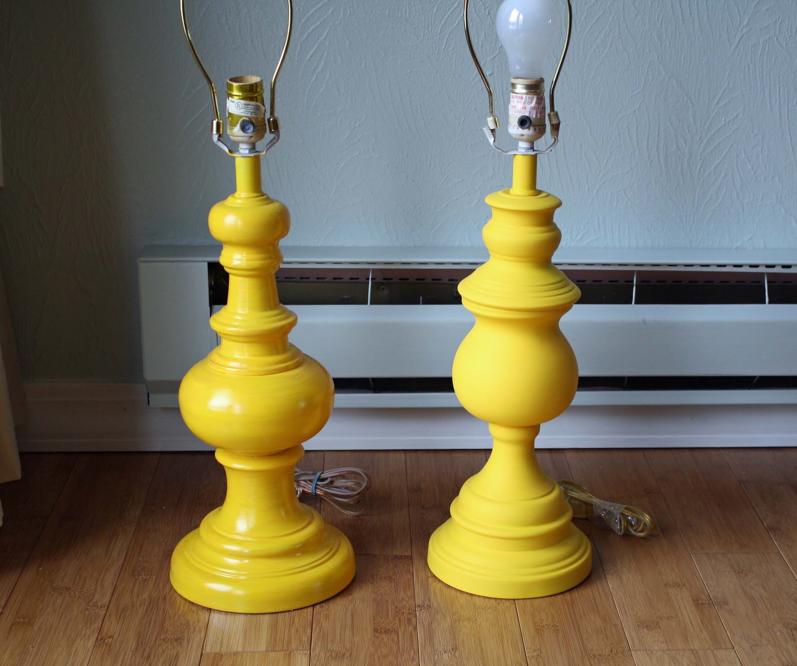 Running With Scissors Mustard Lamps