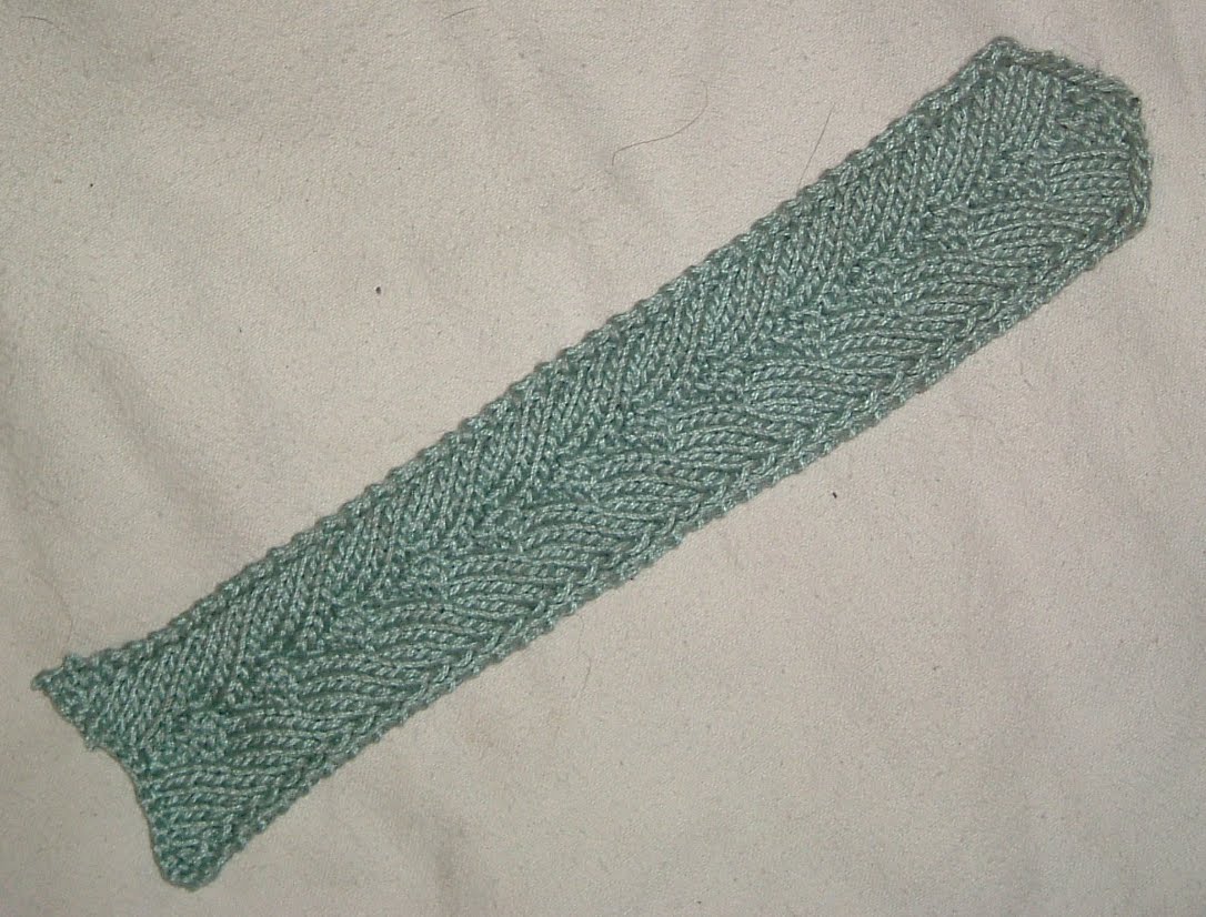Stitch In Time: Knitted bookmarks