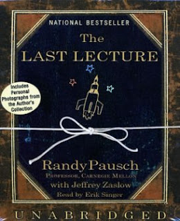 Randy Pausch's book cover The Last Lecture