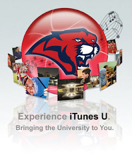 A digital image of iTunes University logo