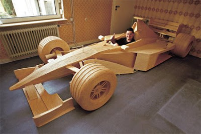 Replika kayu: Mercedes F1
