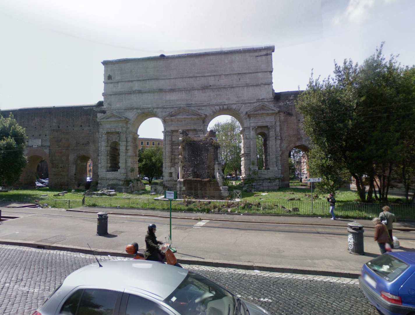 Skymino: roma porta maggiore, che schifo Porte anticate roma