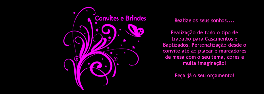 Convites e Brindes