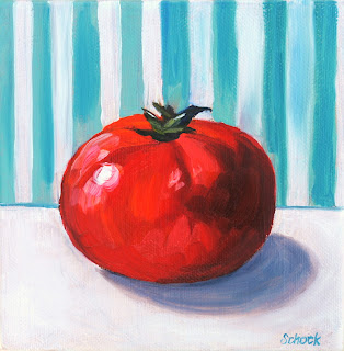 juicy tomato painting