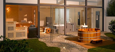 Bathroom Idea by B+S Finland Sauna