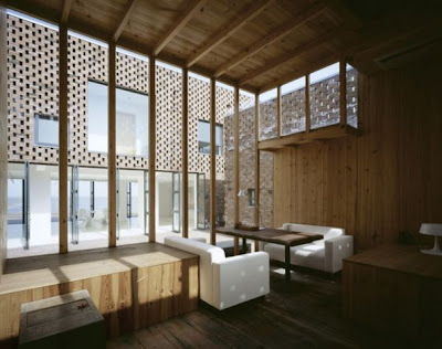 Gorgeous Modern Brick Home by Atelier Zhanglei