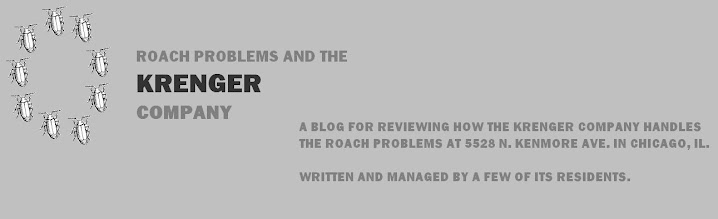Roach Problems and the Krenger Company / Krenger Real Estate / Krenger