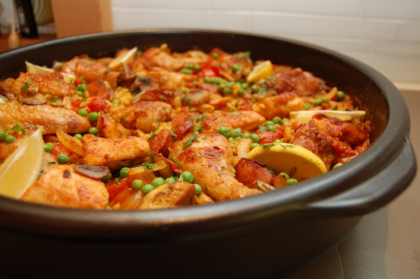 Feast Chicken Paella, Andalusian Style
