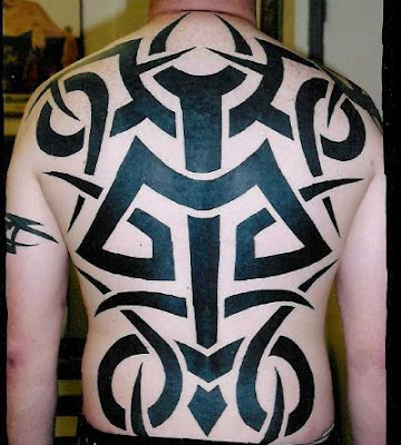 Back Tribal Tattoo
