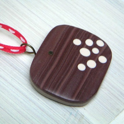 polymer clay faux wood