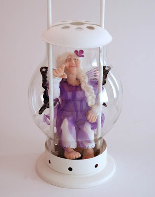 polymer clay fairy