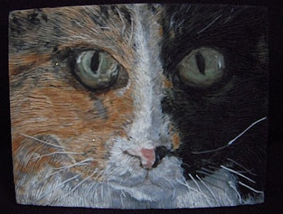 polymer clay painting