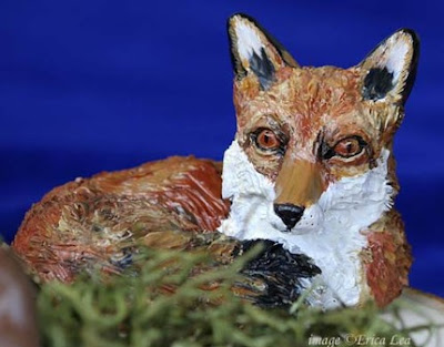 polymer clay animal sculpture