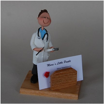 polymer clay figurine