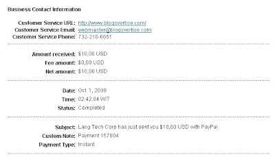 Paid to Review Payment Paid to Review Payment