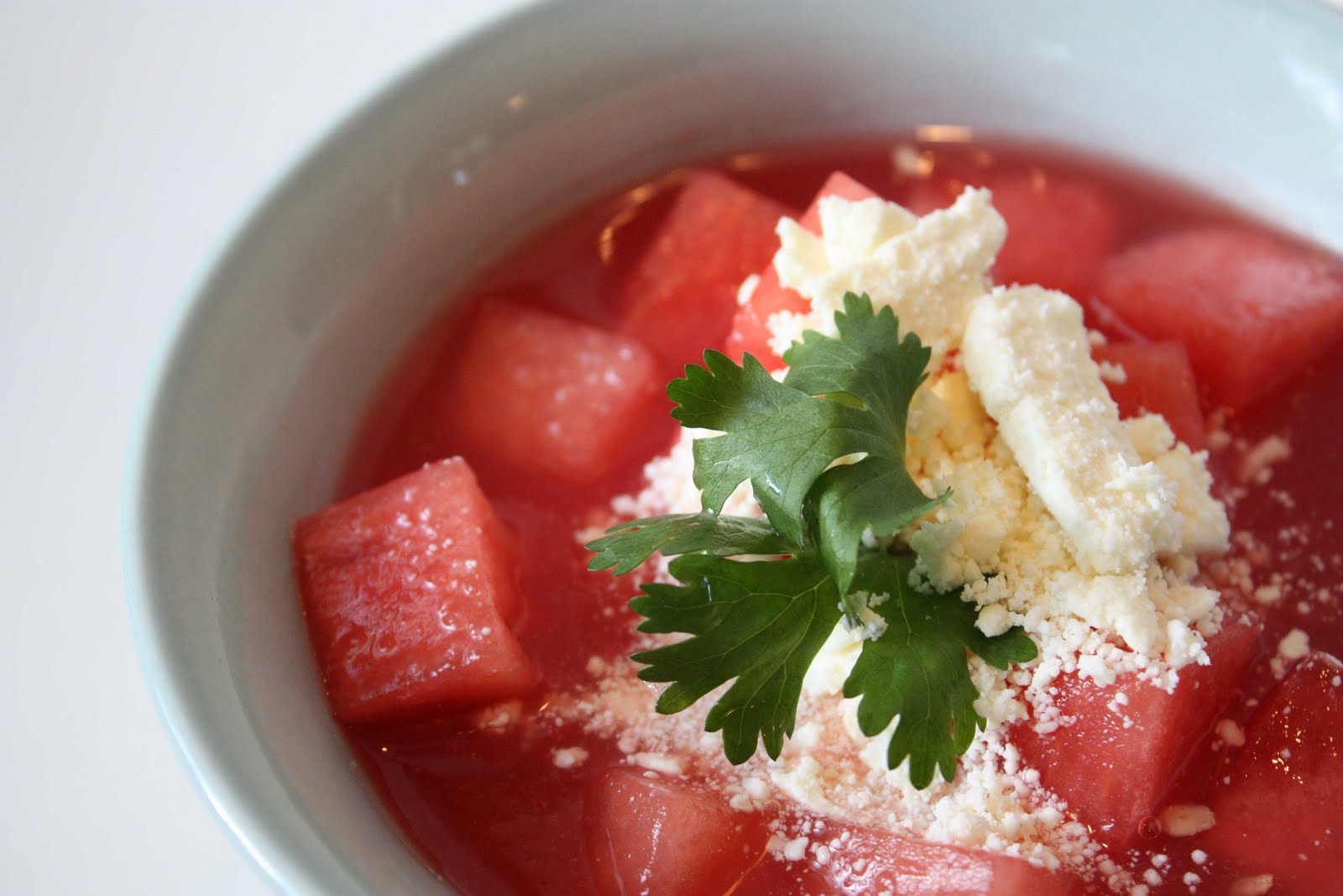chilled watermelon soup recipe dishmaps chilled watermelon soup recipe dishmaps