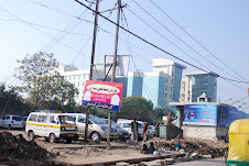 On the way into work on the second day in Delhi