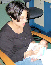 Anna Kate took her first bottle!