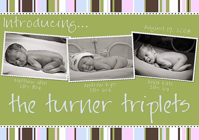 The Turner Triplets