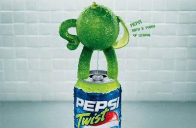 Creative Pepsi ads - Pepsi Lemon twist