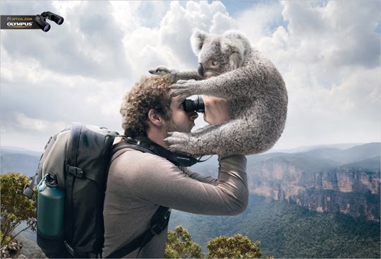 Funny ads: Olympus optical zoom