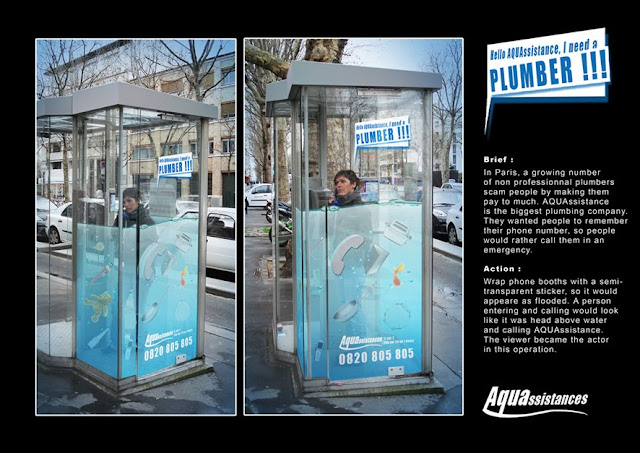 AQUAssistance Plumber sticker advertisement