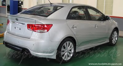 спойлер на киа церато 2010 фото