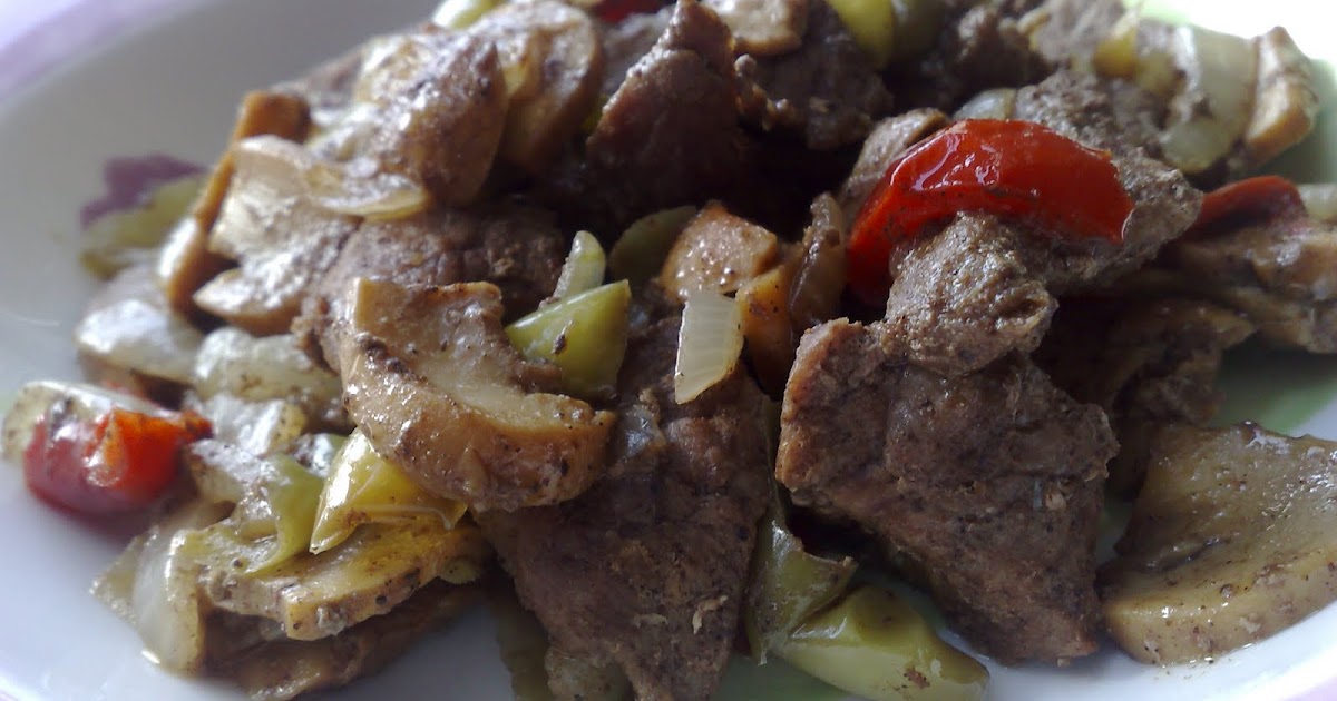 pratik mutfak Mantarli Et Sote