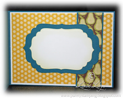 Mojo Monday Challenge Card made using Flower For All Seasons stamps - inside