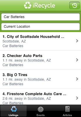 irecycle iphone app
