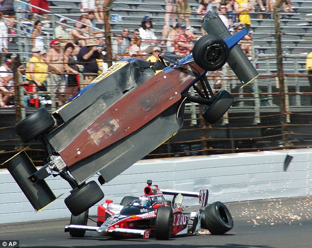 His car catapulted into the Before And After Cars. His car catapulted into the