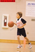 Hunter Playing Basketball