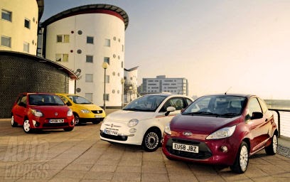 5ooblog | FIAT 5oo: New Fiat 500 vs Ford Ka, VW Fox ...