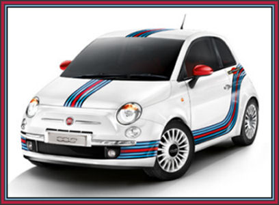 New Fiat 500 14 100cv Sport Martini Racing