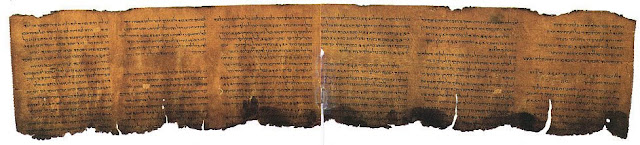 Qumran, rolo com salmos