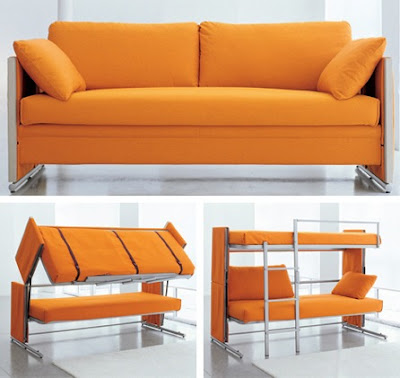 Twin Loft   Couch on Have You Ever Seen A Couch That Converts Into A Bunk Bed   This Is