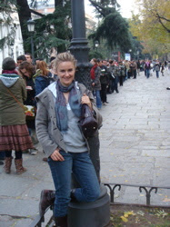 the crazy queue for the Prado