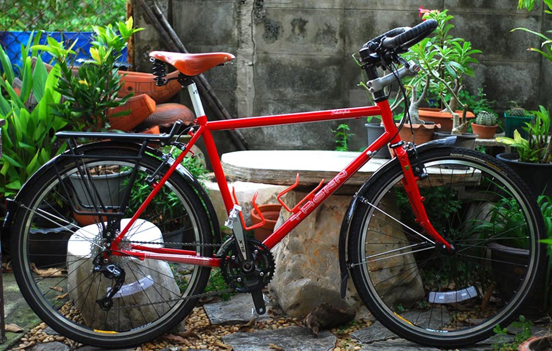bikecrazy odz red thorn sherpa comes to life brooks champion flyer