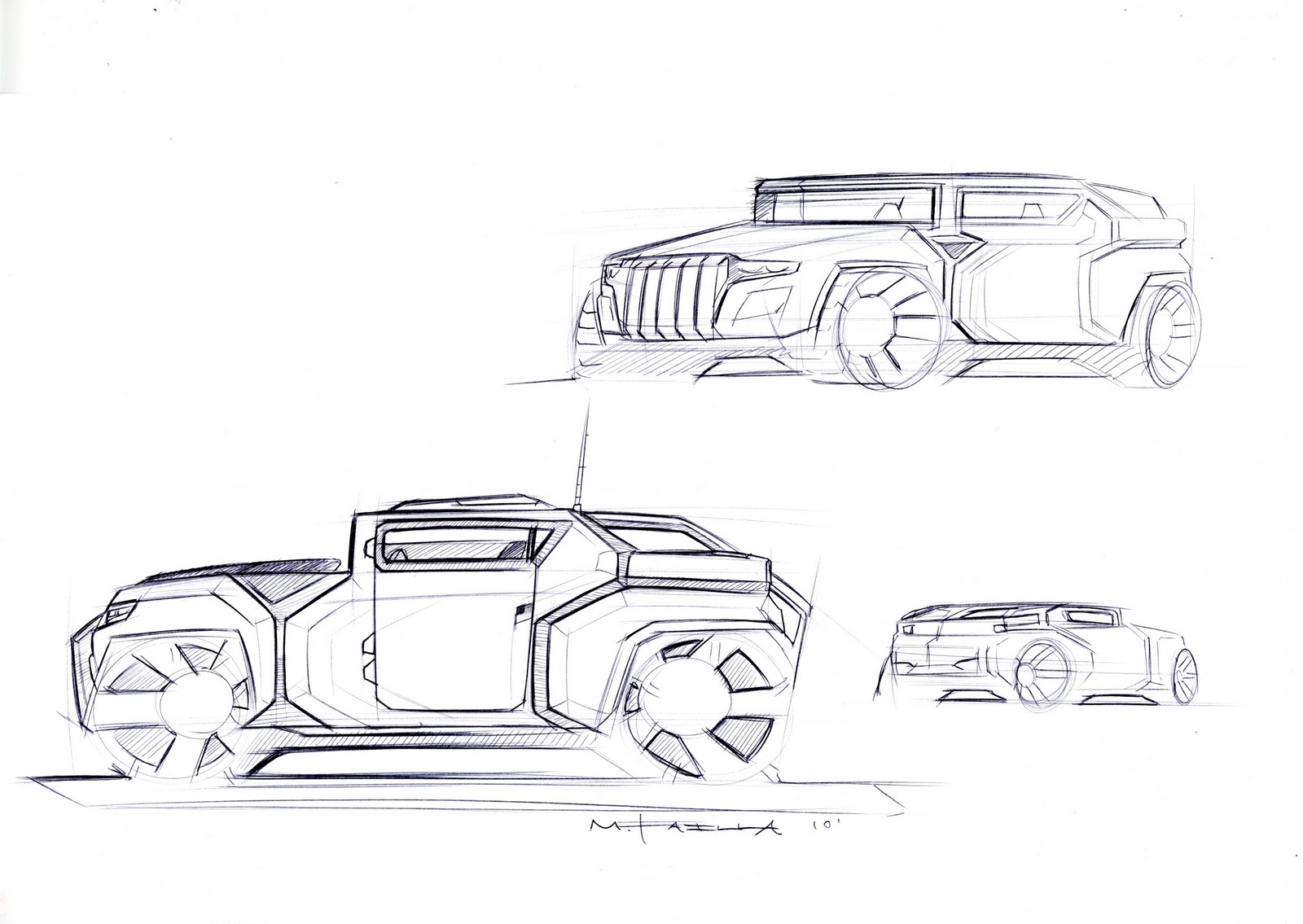 Jeep Sketches